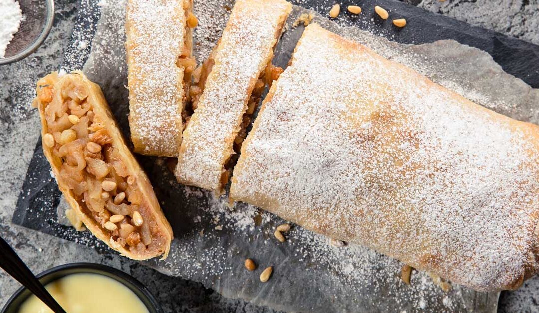 Strudel di mele e pere