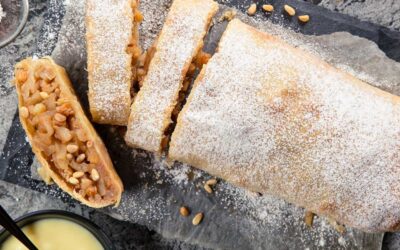 Strudel di mele e pere